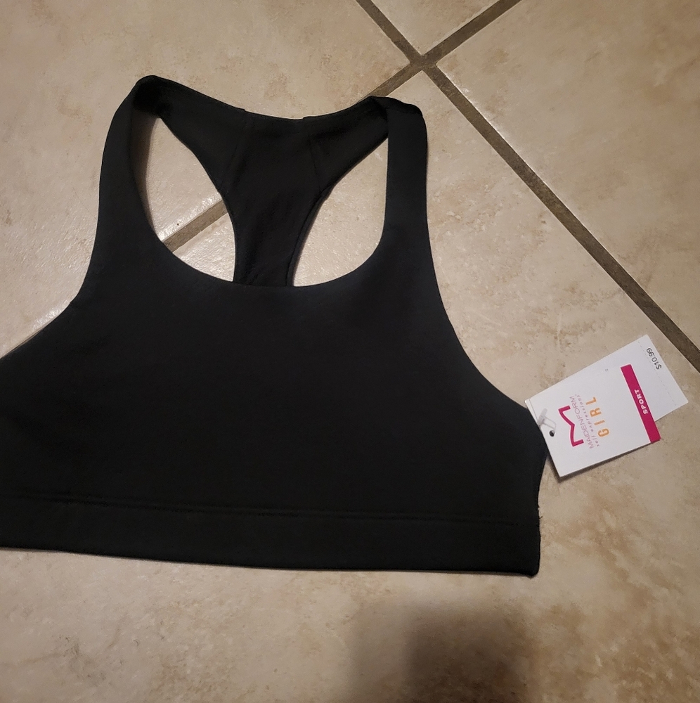 Maidenform Girl Sports Bra Small